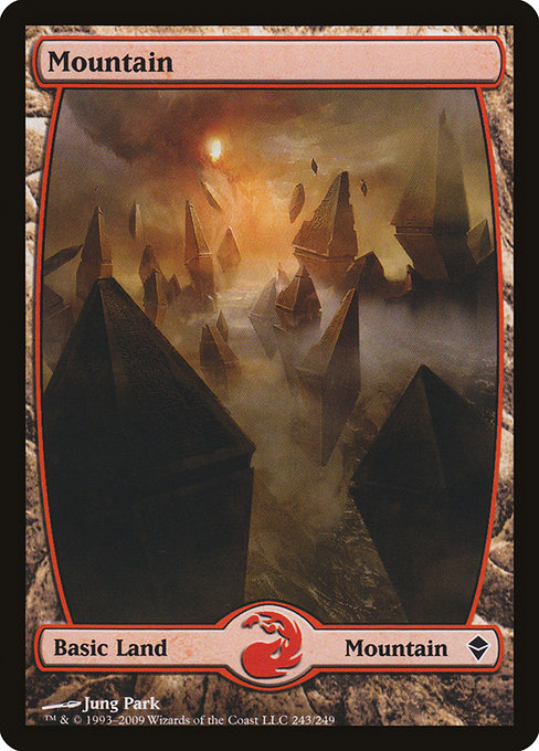 Mountain from Zendikar