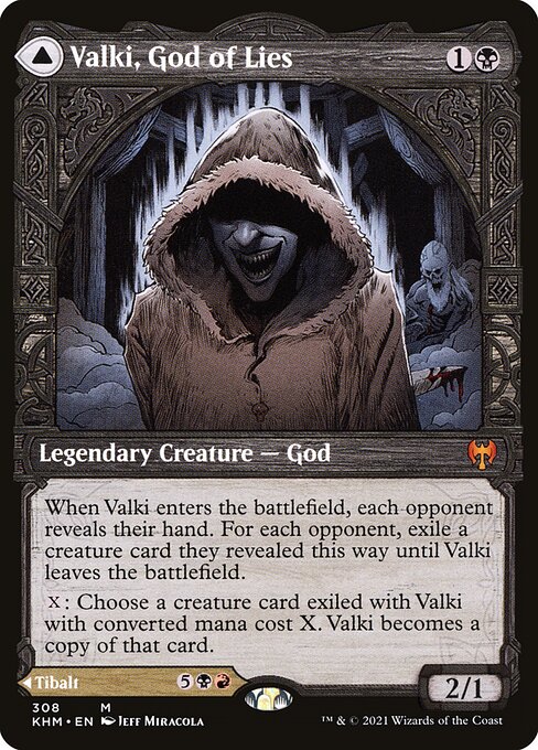 Valki, God of Lies // Tibalt, Cosmic Impostor from Kaldheim