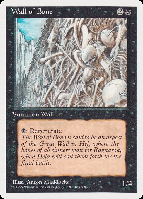 Wall of Bone from Rivals Quick Start Set