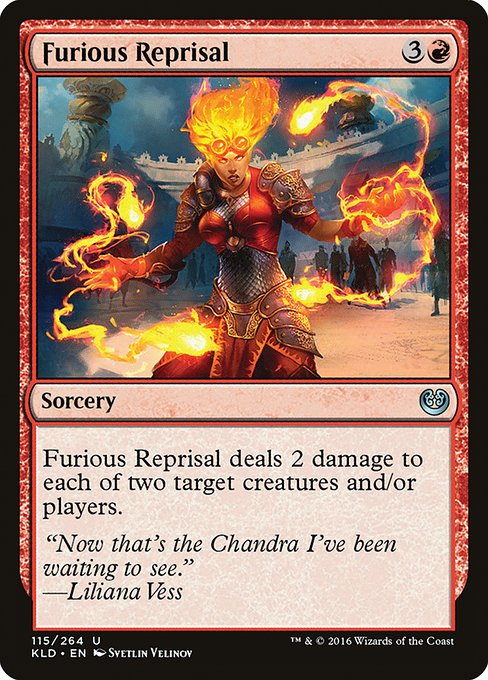Furious Reprisal from Kaladesh