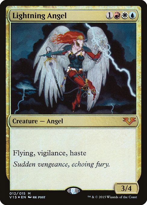 Lightning Angel from From the Vault: Angels