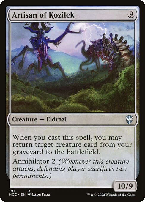Artisan of Kozilek from New Capenna Commander