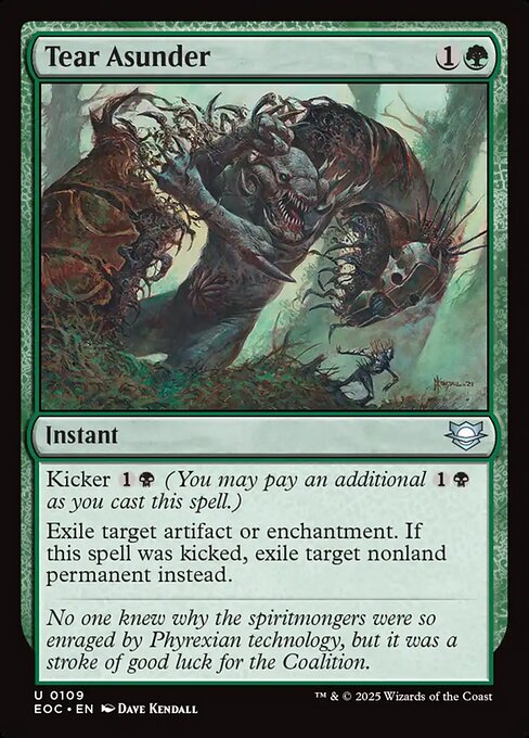 Tear Asunder highlighted card art
