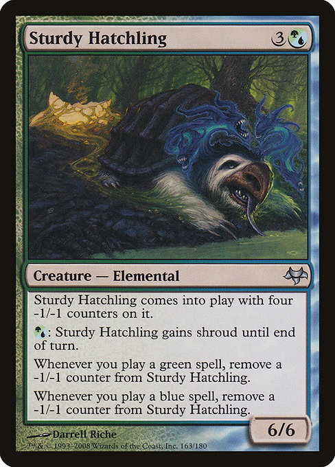 Sturdy Hatchling highlighted card art
