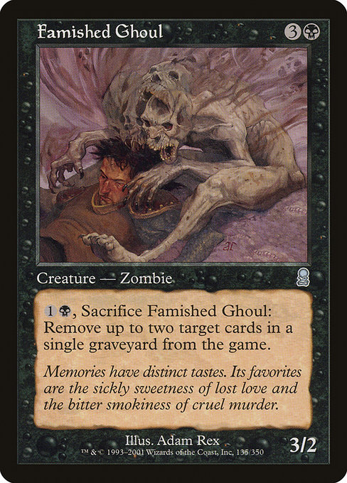 Famished Ghoul highlighted card art