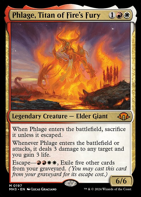 Phlage, Titan of Fire's Fury from Modern Horizons 3