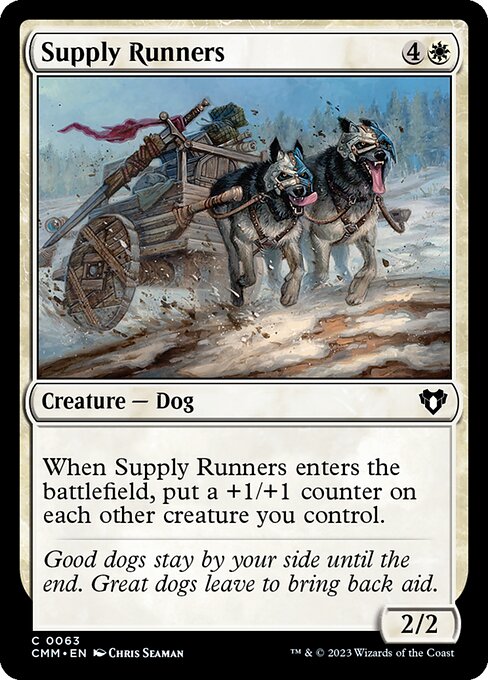 Supply Runners from Commander Masters