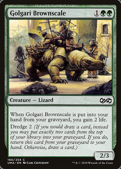 Golgari Brownscale highlighted card art