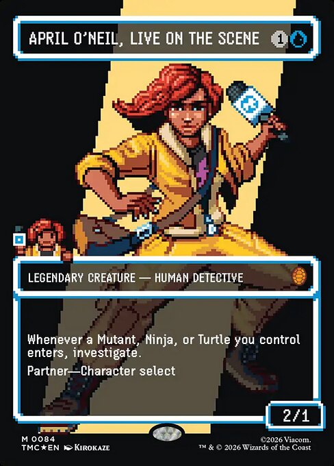 April O'Neil, Live on the Scene from Teenage Mutant Ninja Turtles Eternal