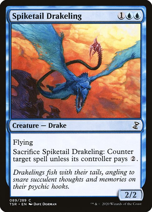 Spiketail Drakeling highlighted card art