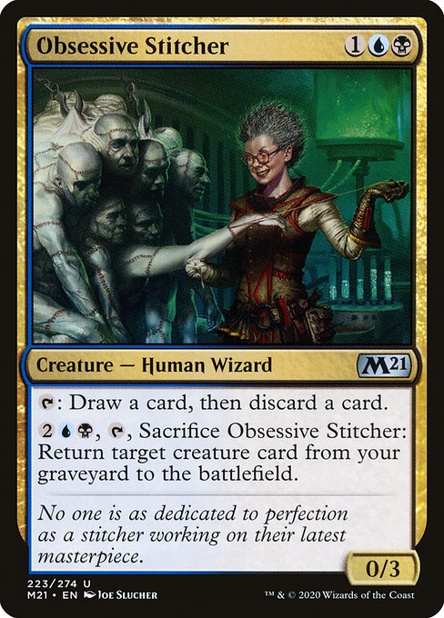 Obsessive Stitcher from Core Set 2021