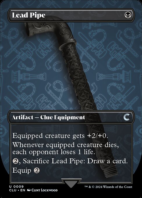 Lead Pipe highlighted card art