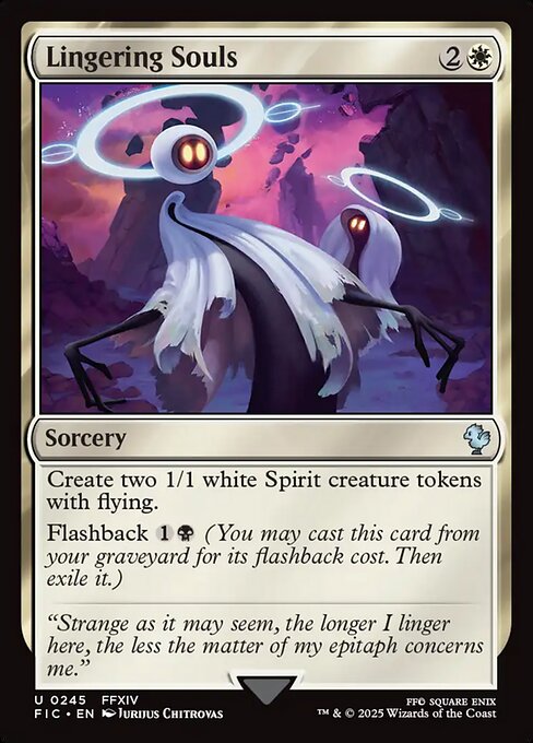 Lingering Souls highlighted card art