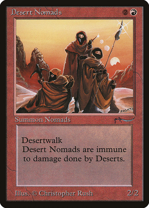 Desert Nomads highlighted card art