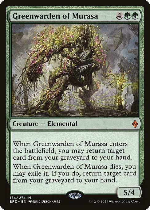 Greenwarden of Murasa from Battle for Zendikar Promos