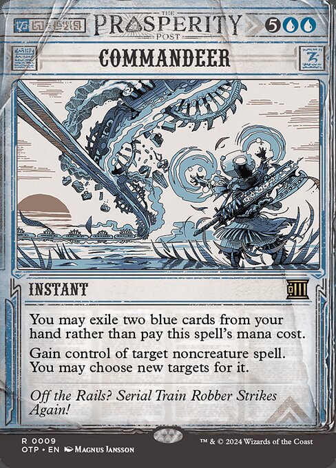 Commandeer highlighted card art
