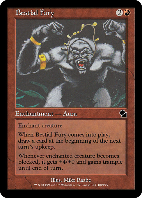 Bestial Fury highlighted card art
