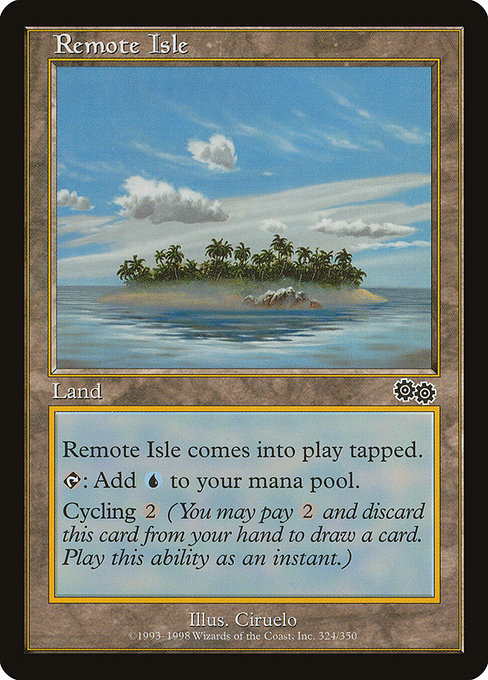 Remote Isle from Urza's Saga