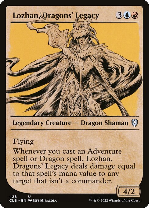 Lozhan, Dragons' Legacy from Commander Legends: Battle for Baldur's Gate