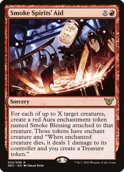 Smoke Spirits' Aid from Neon Dynasty Commander