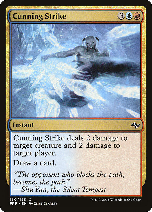 Cunning Strike highlighted card art