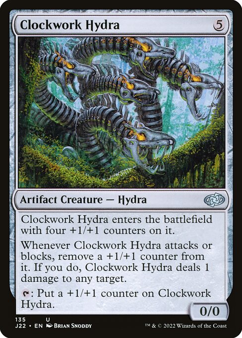 Clockwork Hydra highlighted card art