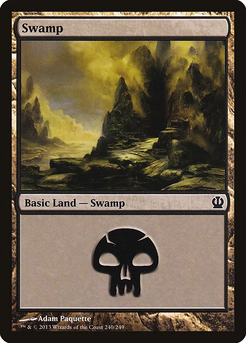 Swamp from Theros