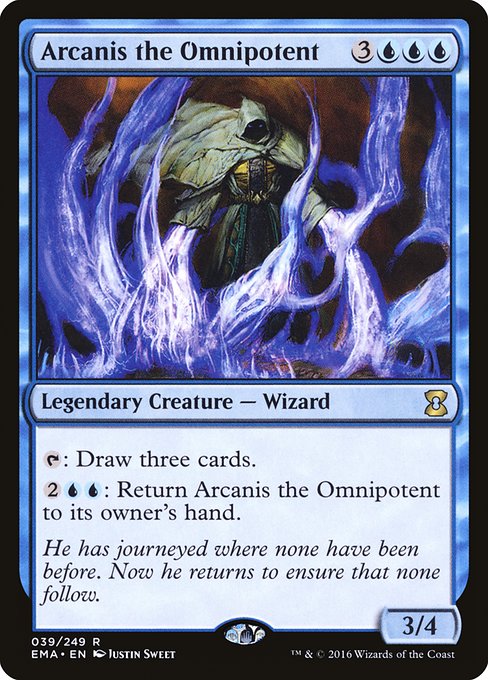 Arcanis the Omnipotent from Eternal Masters