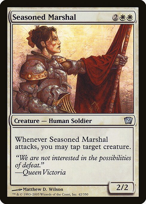 Seasoned Marshal from Ninth Edition