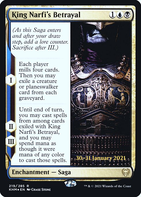 King Narfi's Betrayal from Kaldheim Promos
