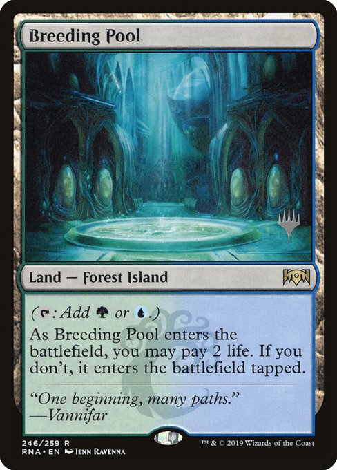 Breeding Pool from Ravnica Allegiance Promos