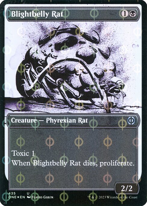 Blightbelly Rat from Phyrexia: All Will Be One