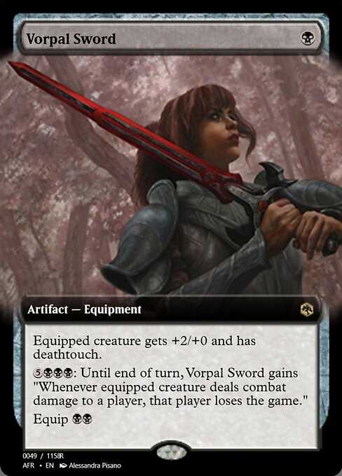 Vorpal Sword from Magic Online Promos