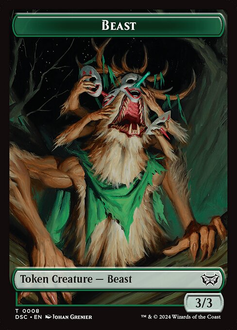 Beast from Duskmourn Commander Tokens