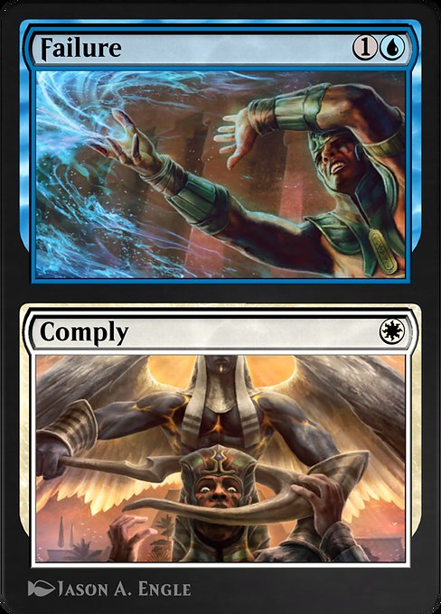 Failure // Comply highlighted card art