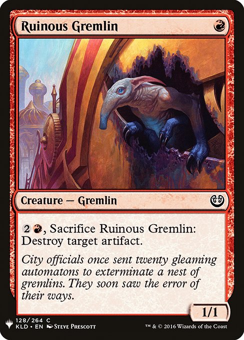 Ruinous Gremlin from The List