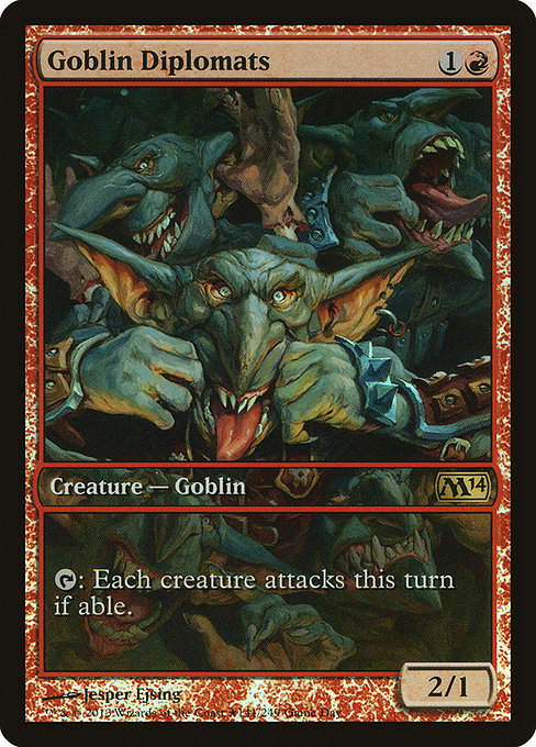 Goblin Diplomats from Magic 2014 Promos