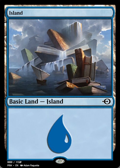 Island from Magic Online Promos