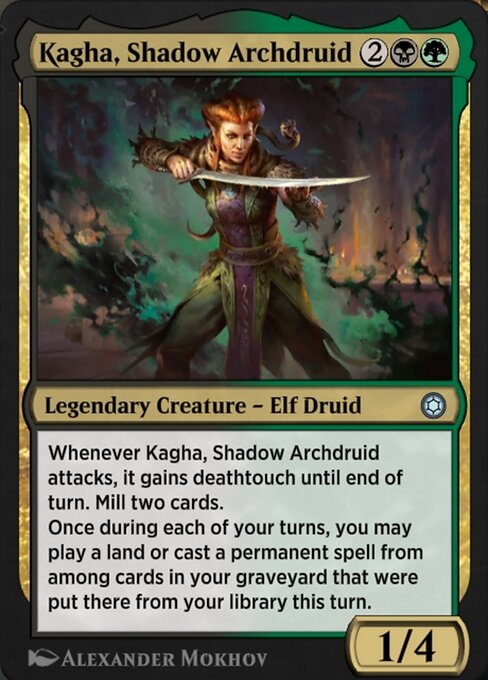 Kagha, Shadow Archdruid highlighted card art
