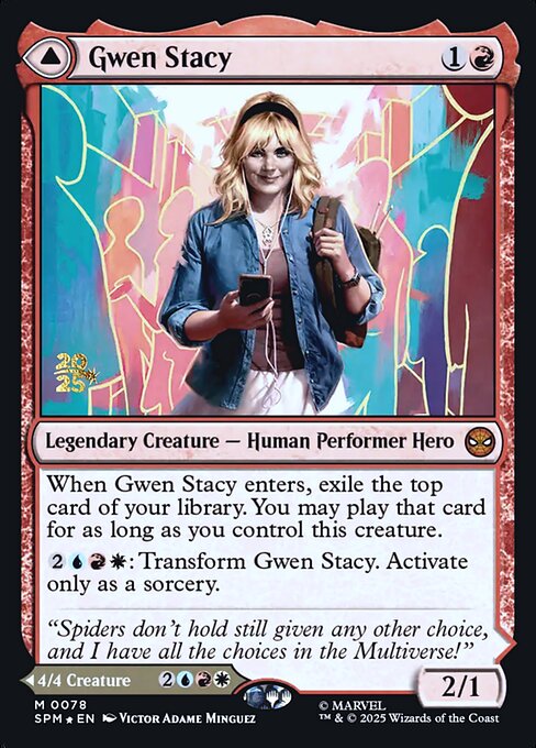 Gwen Stacy // Ghost-Spider from Marvel's Spider-Man Promos