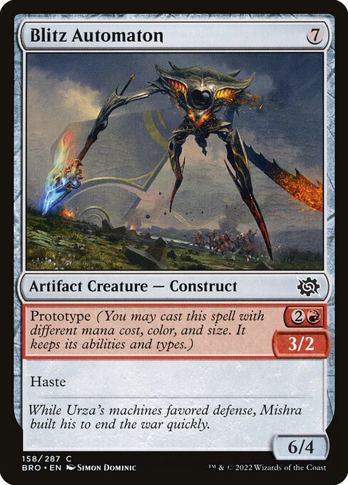 Blitz Automaton highlighted card art
