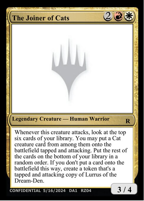 The Joiner of Cats highlighted card art