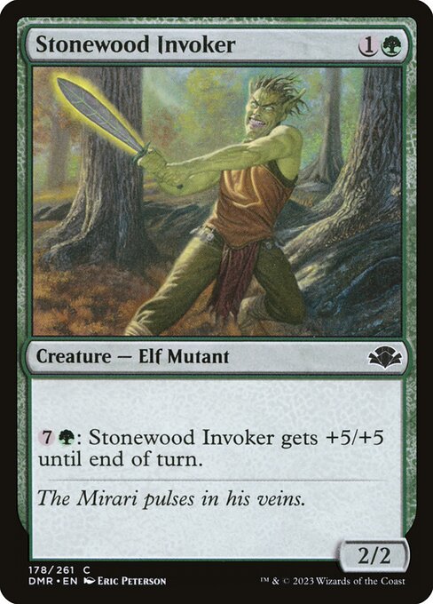 Stonewood Invoker highlighted card art