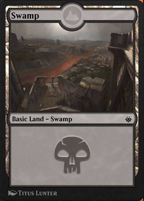 Swamp from Amonkhet Remastered