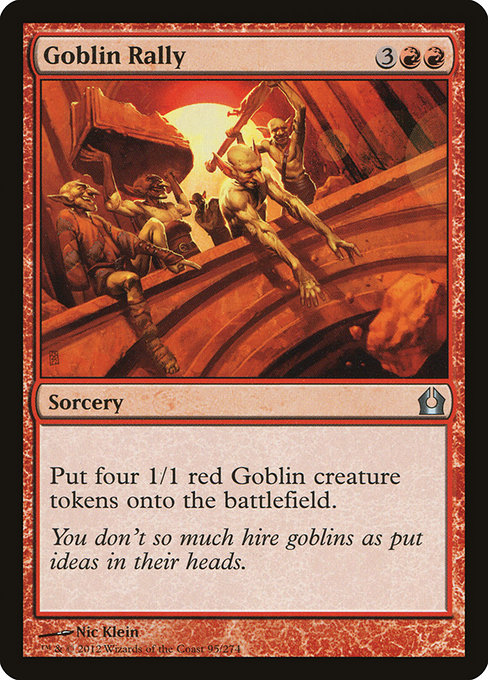 Goblin Rally from Return to Ravnica