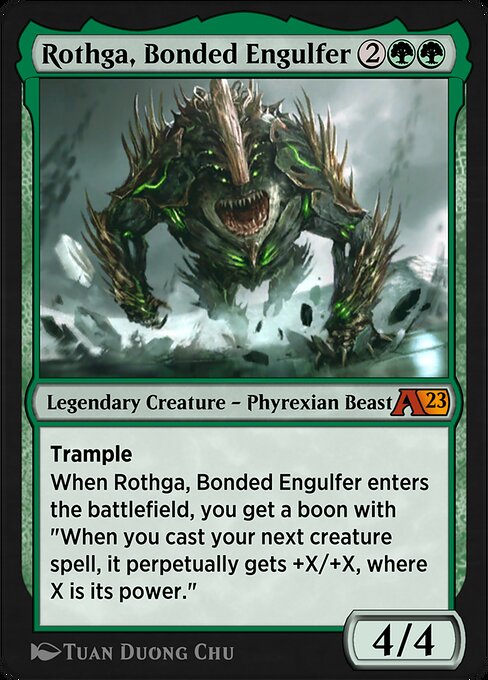 Rothga, Bonded Engulfer highlighted card art