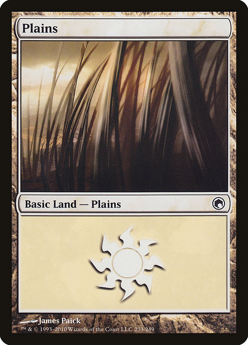 Plains from Scars of Mirrodin