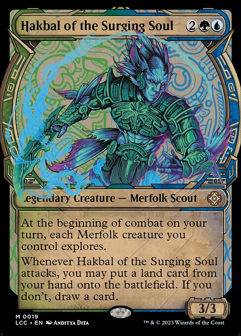 Hakbal of the Surging Soul from The Lost Caverns of Ixalan Commander