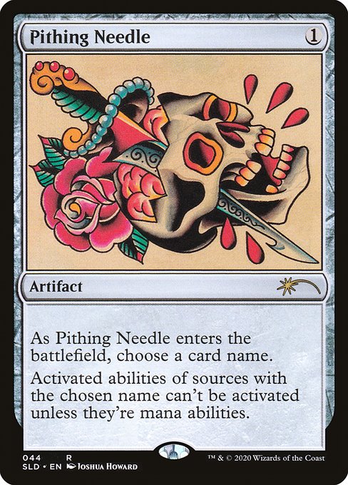 Pithing Needle from Secret Lair Drop