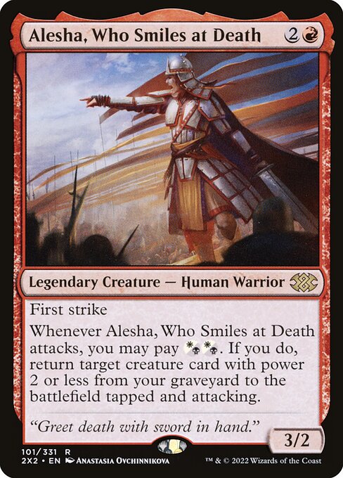 Alesha, Who Smiles at Death from Double Masters 2022